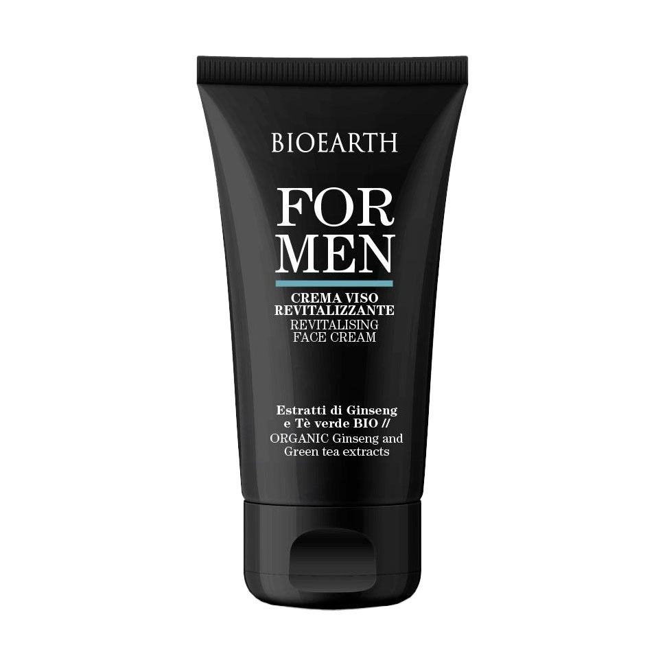 Чоловічий відновлювальний крем для обличчя Bioearth For Men Revitalising Face Cream, 50 мл